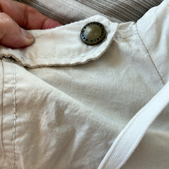 Buffalo Ladies Lightweight Utility Jacket in Beige Size Medium - Picture 14 of 14